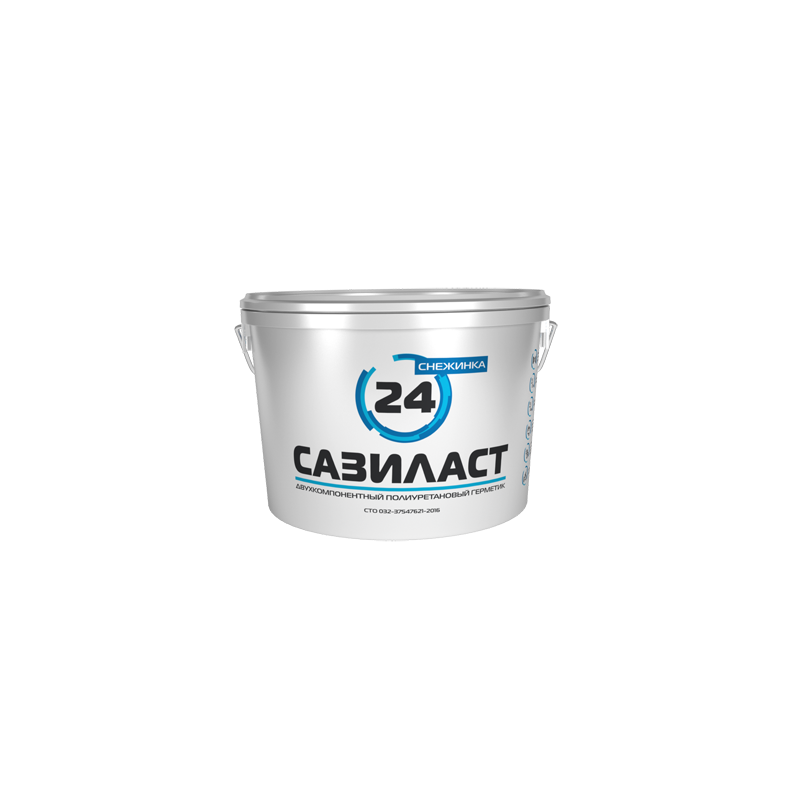 Герметик Сазиласт 24 Снежинка (16,5кг.) Герметик Сазиласт 24 Снежинка (16,5кг.)
