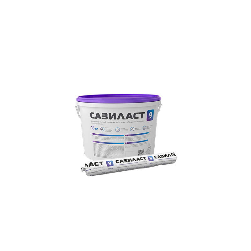 Герметик Сазиласт 9 (15кг.) Герметик Сазиласт 9 (15кг.)