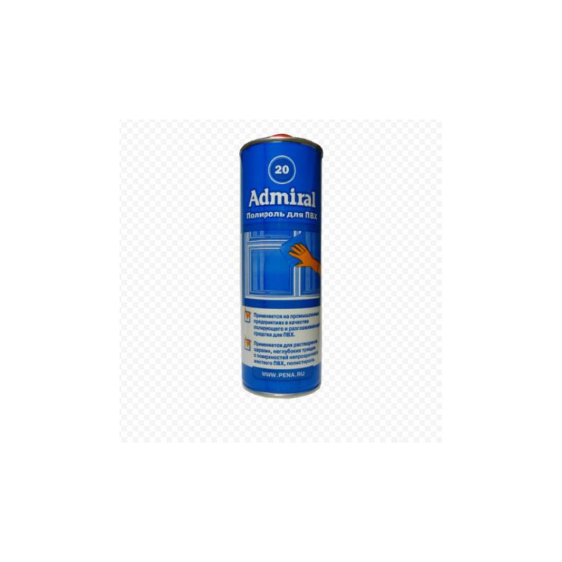 Очиститель ПВХ Admiral-20 900 мл Очиститель ПВХ Admiral-20 900 мл