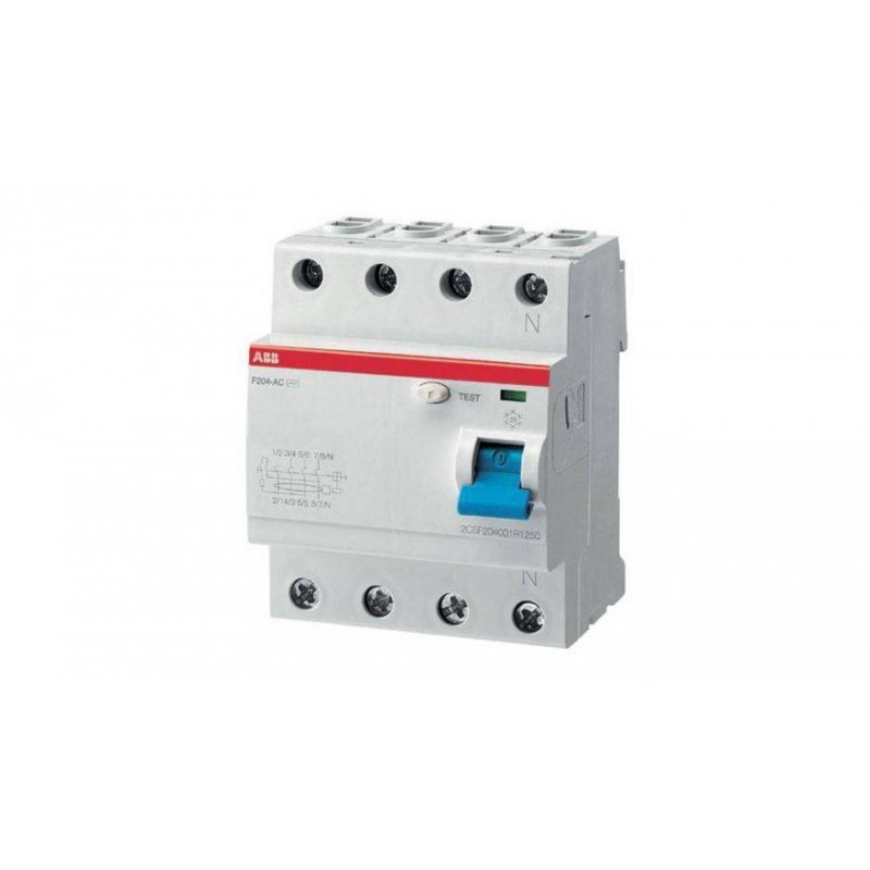 Выключатель автоматический дифференциального тока ABB F204 40A 300mA AC Выключатель автоматический дифференциального тока ABB F204 40A 300mA AC