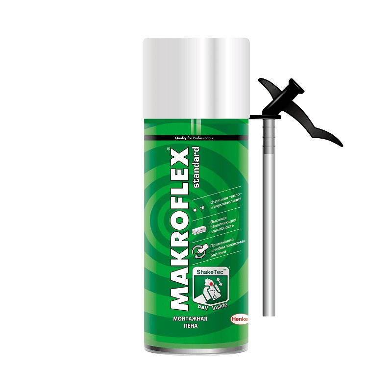 Пена монтажная Makroflex Shaketec Стандарт (0,3 л) Пена монтажная Makroflex Shaketec Стандарт (0,3 л)