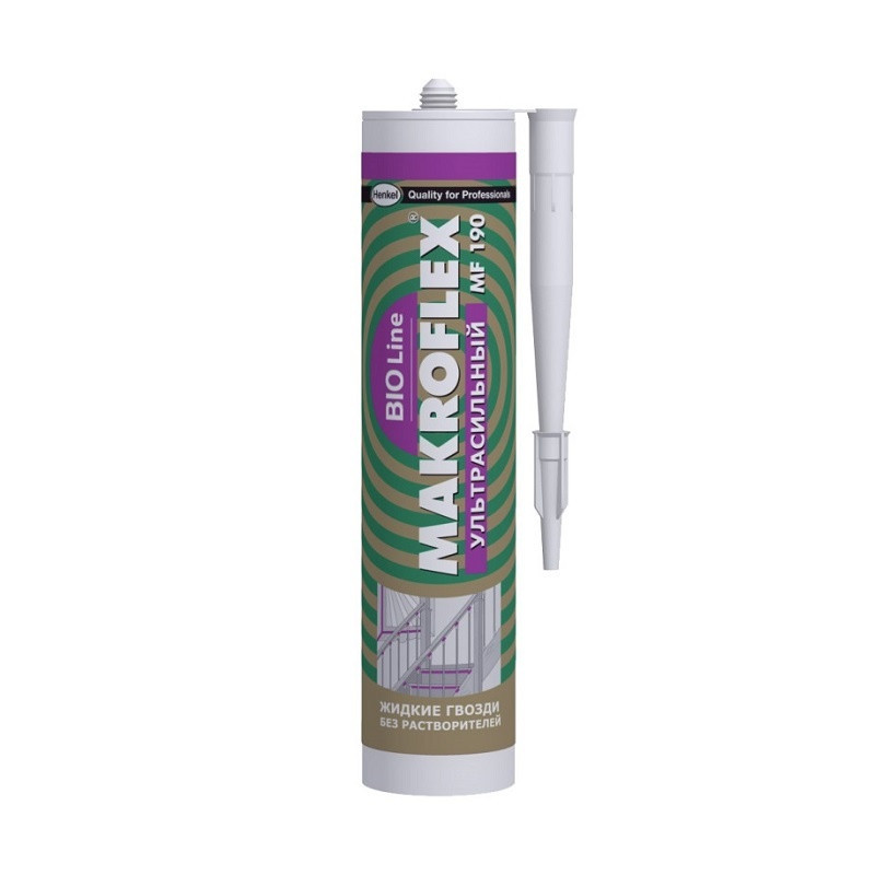 Клей ультрасильный Makroflex Bio Line MF190 (0,4 кг) Клей ультрасильный Makroflex Bio Line MF190 (0,4 кг)