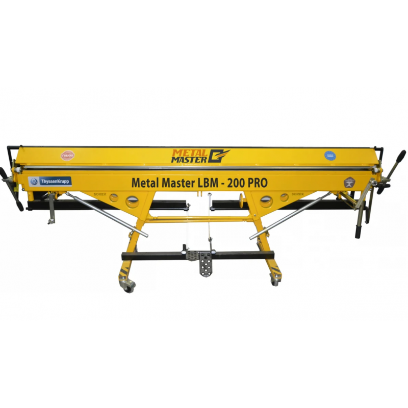 Мобильный листогиб MetalMaster LBM - 200 PRO Мобильный листогиб MetalMaster LBM - 200 PRO