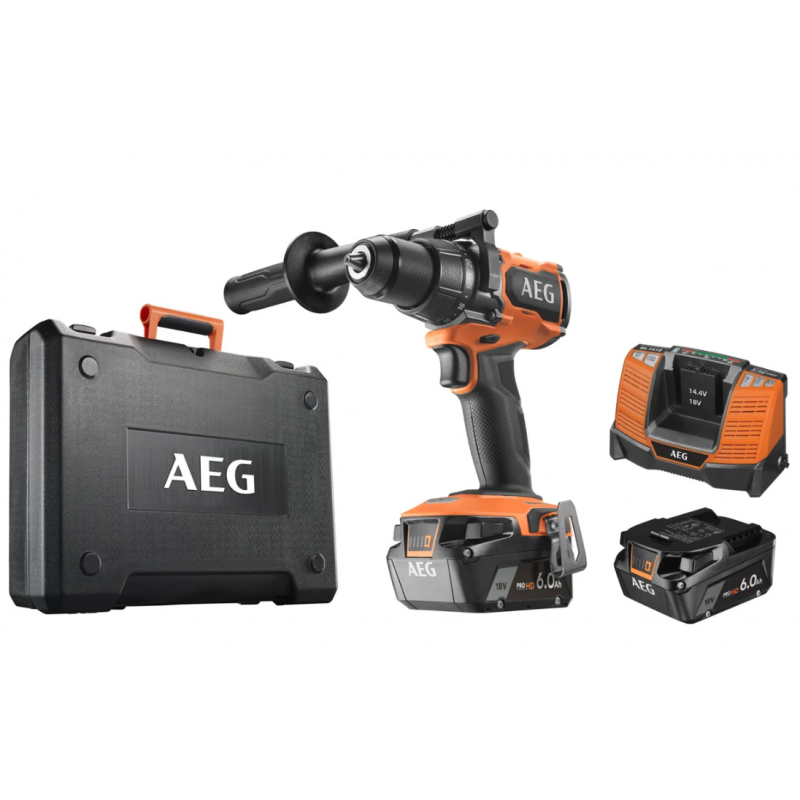 Ударная дрель-шуруповерт AEG BSB18BL2-602K 18 В 4935481043 Ударная дрель-шуруповерт AEG BSB18BL2-602K 18 В 4935481043