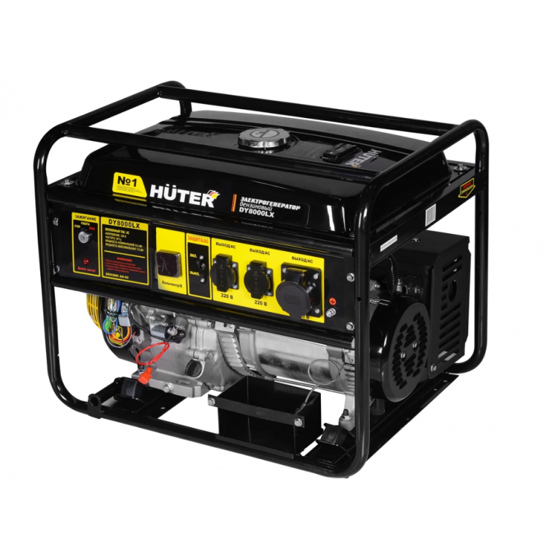 Бензиновый генератор Huter DY8000LX 64/1/19 Бензиновый генератор Huter DY8000LX 64/1/19