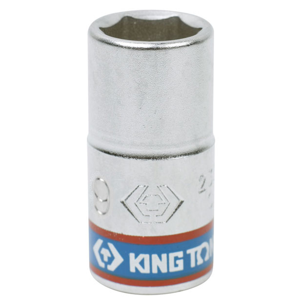 KING TONY Головка торцевая стандартная шестигранная 1/4 KING TONY Головка торцевая стандартная шестигранная 1/4