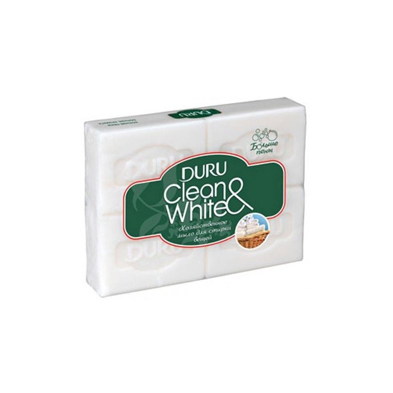Мыло Duru “Clean&White (4 шт)”, 125 г Мыло Duru “Clean&White (4 шт)”, 125 г