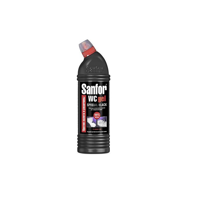 Чистящее средство Sanfor “WC гель, Special black”, 750 мл Чистящее средство Sanfor “WC гель, Special black”, 750 мл