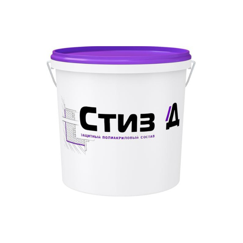 Защитный полиакриловый состав Стиз Д ведро 3 кг Защитный полиакриловый состав Стиз Д ведро 3 кг