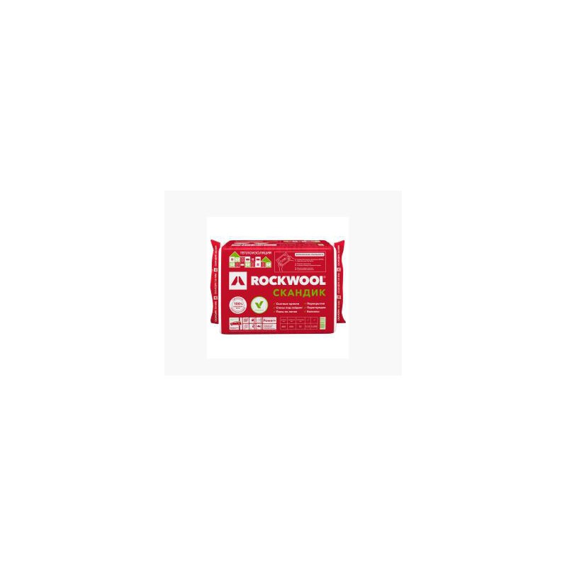 Rockwool Лайт Баттс Скандик 800х600х50 Rockwool Лайт Баттс Скандик 800х600х50
