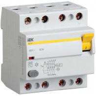 Автоматический выключатель дифференциального тока IEK ВД1-63 63А 30мА Автоматический выключатель дифференциального тока IEK ВД1-63 63А 30мА