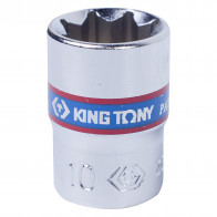 KING TONY Головка торцевая восьмигранная 1/4