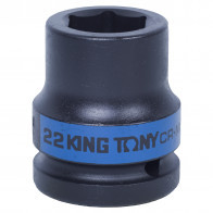 KING TONY Головка торцевая ударная шестигранная 3/4