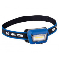 KING TONY Фонарь светодиодный, налобный, 1 Led COB, 3,7 В