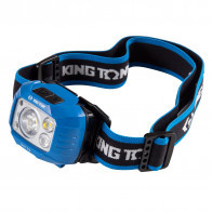 KING TONY Фонарь светодиодный, налобный, 1 Led COB, 3,7 В