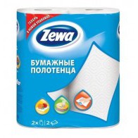 Бумажные полотенца Zewa “2-х слойная”, 2 шт