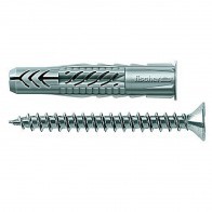 Дюбель универсальный с шурупом UX 8X50R S/15 (25шт) Дюбель универсальный с шурупом UX 8X50R S/15 (25шт)
